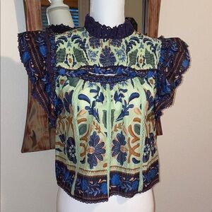 FARM Rio Multicolor Floral Blouse